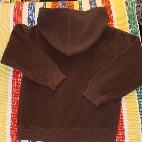 Peanut & Ollie brown Embroidered Kids fleece jacket🌈5 for $25 - Picture 5 of 5